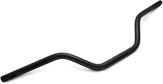 7/8" 22mm Handlebar Mid-Rise Bar for Motorcycle Dirt Bike MX, Black | 7005 Aluminum, Cafe Racer Handlebar Universal Bar for XR CRF KLX DRZ KX YZ SX EXC 65 85 125 250 300 450 Dirt Bike Motocross