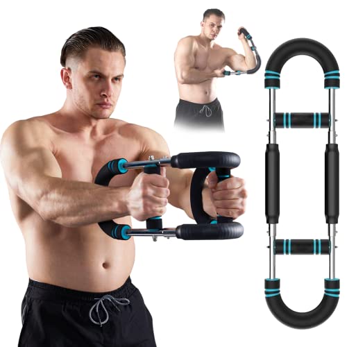 HOTWAVE Twister Arm Trainer, Adjustable Chest & Arm Exerciser for Men Women, Portable Home Fitness Equipment Kit for Upper Body Muscle Strength Training, Ideal for Self-Use or Gifting