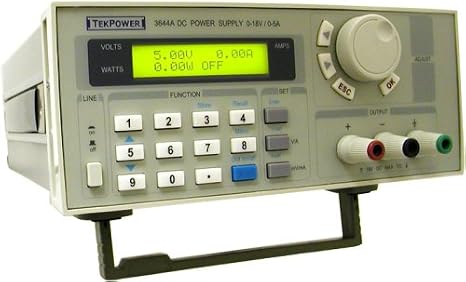 Tekpower TP3644A Programmable DC Power Supply 0-18V @ 0-5A with USB Connection and Mountable Rack