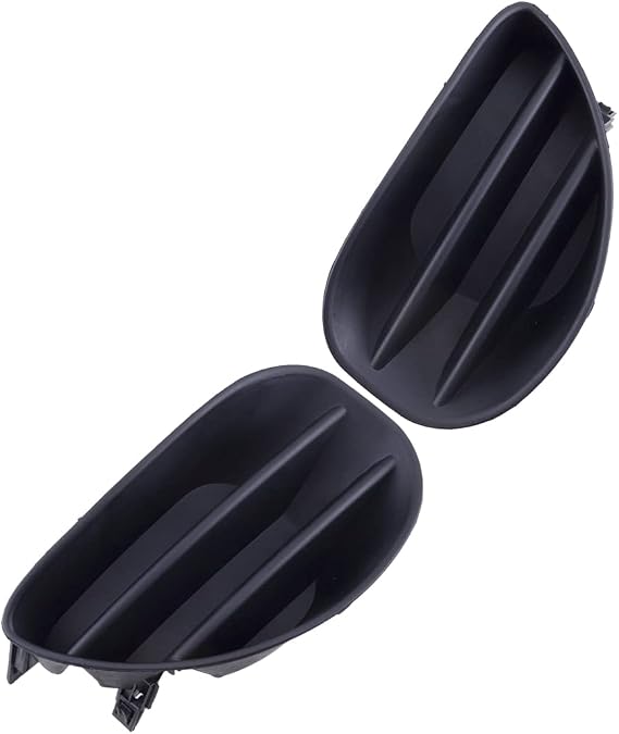 Front Left & Right Lower Fog Light Hole Covers Trims Compatible for Toyota Yaris Hatchback 2007-2008