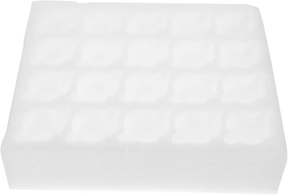 Foam Egg Tray 20-Grid Egg Holder Portable Organizer for Refrigerator Storage Chicken Shipping Foam Protective Tray for Home Market Supermarket Use 10.82 X 8.85 X 3.93 in
