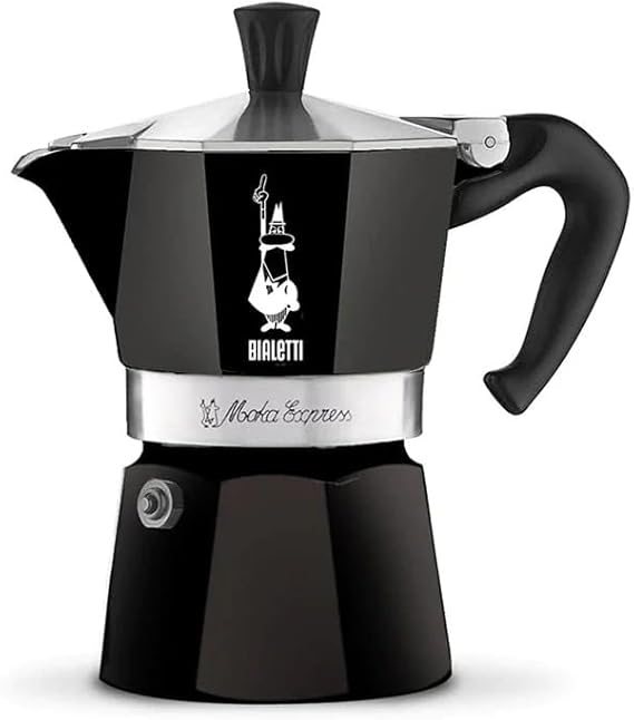 Bialetti 4953 Moka Express Espresso Maker, Black