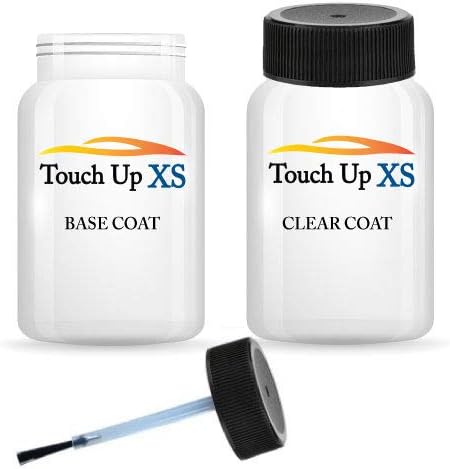 TouchupXS-Perfect Match for Chrysler 200 PCL Blue Streak Pearl 1oz Basecoat and Clearcoat with E-Z Dabber