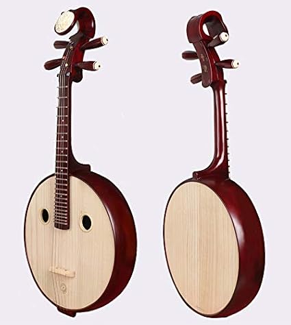 Quality Hardwood Zhong(Medium) Ruan, Chinese Zhong Ruan Lute