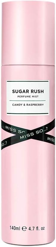 Miss So…? Womens Sugar Rush Perfume Mist Spray 140ml