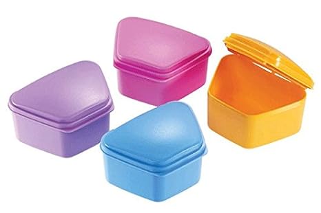 Essentials DDB Denture Box, Assorted Colors