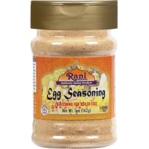 Rani Egg Seasoning (Seasoning for Boiled Egg) 5oz (141g) PET Jar ~ Shaker Top For Your Eggs or Tofu Scramble | All Natural | Vegan | Gluten Friendly | NON-GMO | Indian Origin