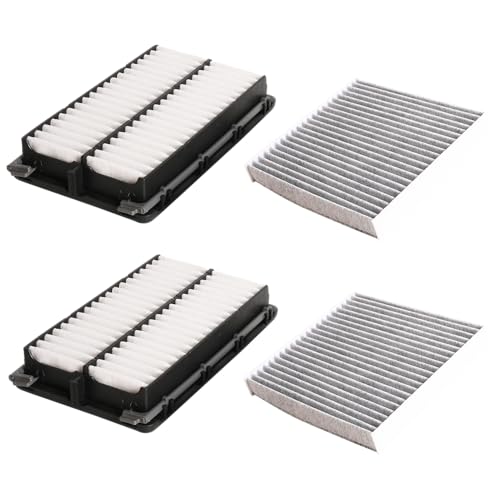 Engine Air Filter & Cabin Air Filter for Hyundai TucsonSanta FeSanta Cruz 2022-2024, for Hyundai Sonata 2020-2023, for Kia SorentoK5 2021-2024, 2.5L Gas, OE# 28113-L1000 97133-L1000