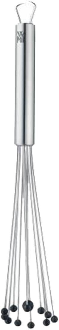 WMF Profi Plus Silikon Toplu Çırpıcı, 27 cm, Cromargan® Yüksek Kaliteli Yarı Mat Paslanmaz Çelik, 200°C'ye Kadar Isıya Dayanıklı Silikon, Askı Halkalı, Bulaşık Makinesinde Yıkanabilir