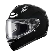 HJC C10 Youth Snowmobile Helmet - Black/Medium