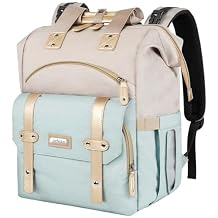 Jiefeike Girls Diaper Backpack,Travel Backpack Diaper Bag for Dad Mom Baby Boys,Insulated Pockets Portable Baby Nappy Bags RFID Anti-Theft Water-Resistant Pocket Stroller Straps