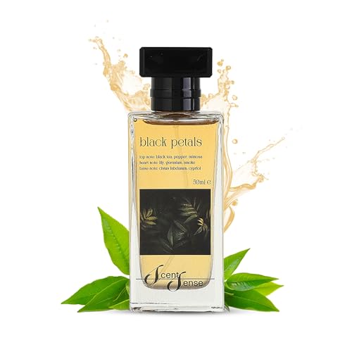 Black Petals Perfume Unisex 50ML | Long-Lasting Floral, Amber & Musk Notes | Premium Scent for Men & Women