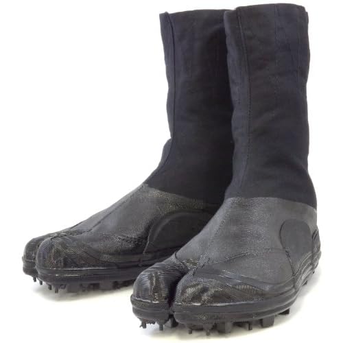 Rikio Spike Tabi Water Repellent Canvas Boots