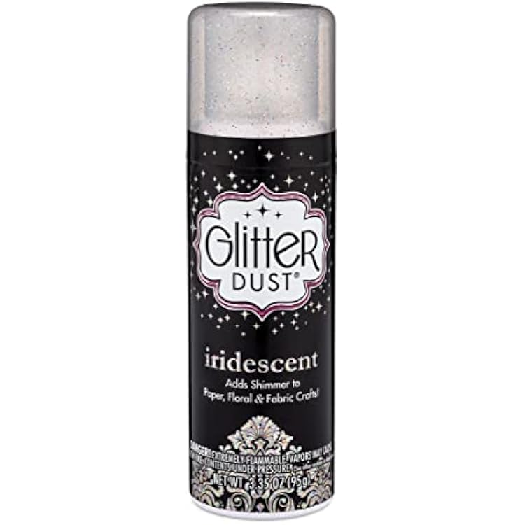 Glitter Dust Ultra Fine Glitter Spray, Iridescent