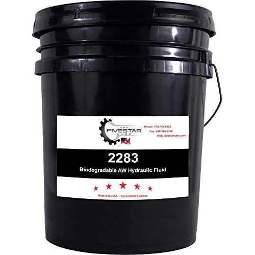 Biodegradable Aw Hydraulic Fluid 5 Gallon