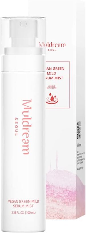 Vegan Green Mild Serum Mist Sensitive and Acne Skin Sebum Balancing Spray Serum Korea 100ml