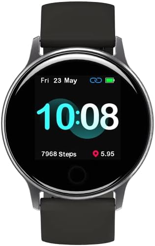 UMIDIGI Smart Watch for Android Phones Compatible with Samsung iPhone, Sleep Tracker Waterproof Smartwatch with Heart Rate Monitor, Fitness Tracker for Women and Men-Uwatch 2S