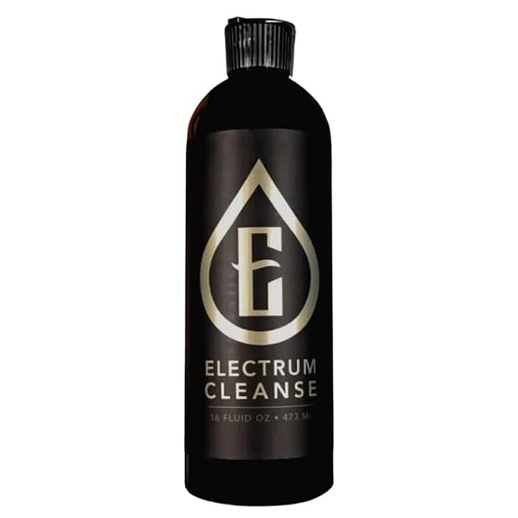 Electrum Cleanse Tattoo Aftercare Spray, Hypochlorous Acid 200 PPM, Fine Mist Sprayer and Pour Cap Included, No-Sting Rinse for New Tattoos, Piercings and Permanent Makeup, Made in USA, 16 fl oz
