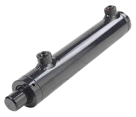 Spare Parts Holland - Double Acting Hydraulic Cylinder, 2" Tube with 1.2" Chrome Rod, 8" Stroke Length, Professional Grade