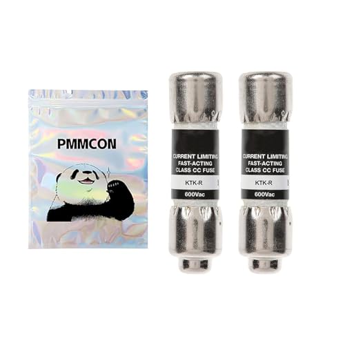 2 Pcs KTK-R-15 KTKR15 15 Amp 15A 600Vac Fuses Fast Acting Fuse