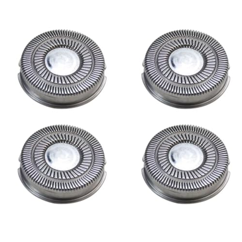 4Pcs Replacement Shaver Head Blades Fits For Skull Shaver Pitbull Gold PRO, Shaver Replacement Blade 4 Head
