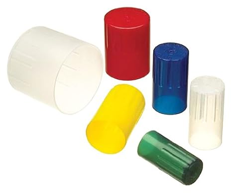 Kimax 73660-13 KIM-KAP Natural Polypropylene Autoclavable Closure for 13mm Culture Tube (Pack of 500)
