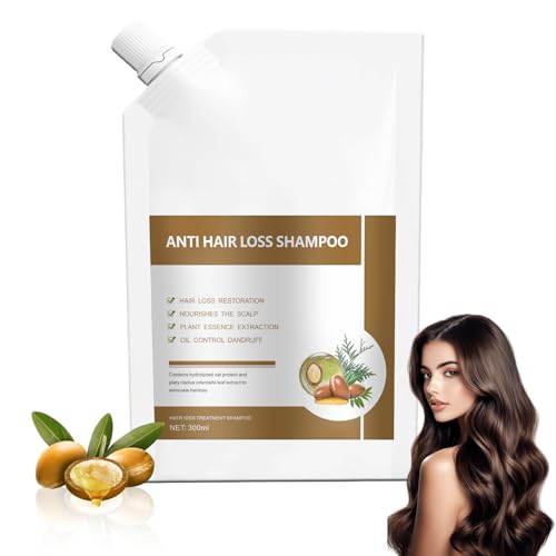 anti hair fall shampoo promote hair growth, Anti Hair Loss Shampoo for women, Nourishing & Moisturizing Formula for Thinning Hair, Supports Stronger & Fuller Looking Hair 300ml