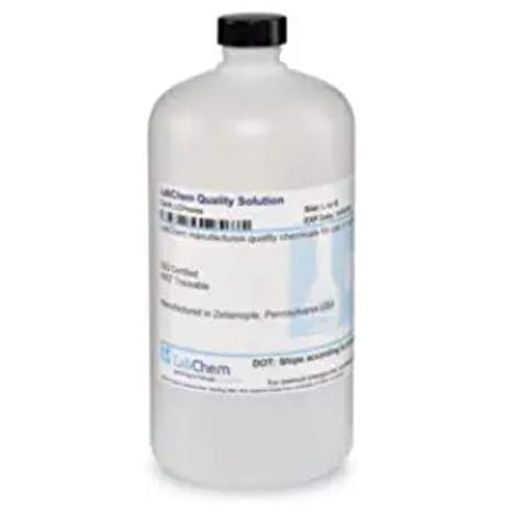 LabChem LC193002 Potassium Hydroxide Solution, 0.1N (0.1M), 1 L Volume