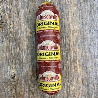 Johnsonville Original Summer Sausage Natural Casing Holiday Sausage, Great for Gift Giving