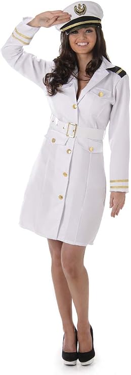 Karnival Costumes Navy Officer Women's Costume