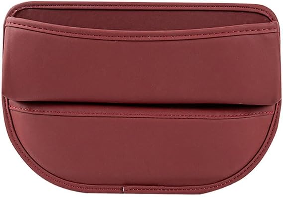 Car Side Pocket Organizer for Ford Fiesta/Fiesta Zetec S/Fiesta Mountune/Fiesta St 2000-2022 2023 2024, Car Storage Pocket Car Pockets Between Seats Gap Car Accessories,Red