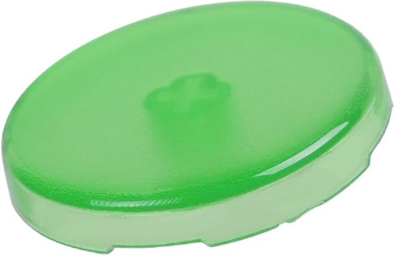 Leverless Controller Keycaps Button Caps (25.8mm) Replacement Button Caps for Leverless Controller for Haute42-Cosmoxgaming (Transparent Green 8PCS)