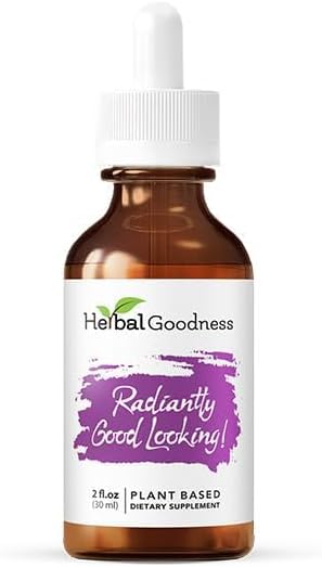 Herbal Goodness Radiantly Looking Good, Collagen Supplement, 2oz, Rosemary