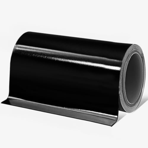 Waterproof Repair Tape for Fabric, Plastic, Awning, RV Underbelly, Tarp, Tent, Sail and Boat Cover Outdoor Repair Patch, Heavy Duty,5 Inch x 10FT Black