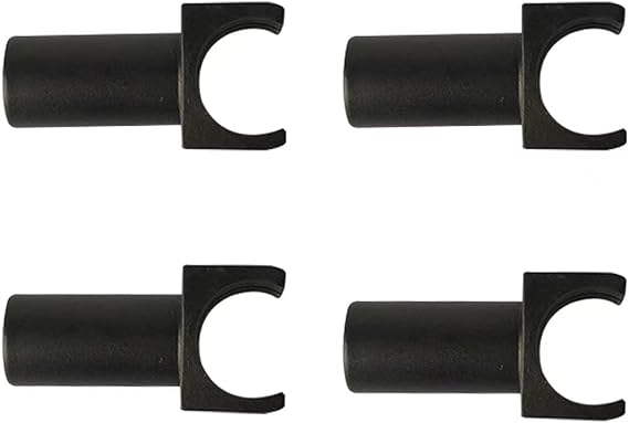 Replacement of The Wheelchair Seat Rail Guide, Steel Standard Wheelchairs and Transport Chairs Common Parts, Wheelchair Supplier Fits 7/8 Inch Tubing-2 Pair