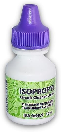 ISOPROPYL Elektronik Temizleyici Likit 10 ML