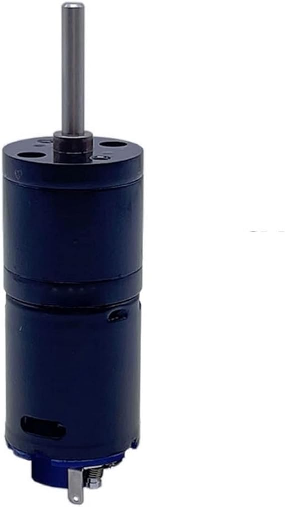 Variable Reduction Geared Dc Gear Motor, 25GA-370, 12v High Torque Dc Electric Motor, Electric Motor Brushes DC Robot, Small Motor Black Long Axis Geared Electric (Size : 939rpm, Color : 12V)