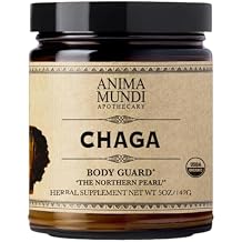 Anima Mundi Apothecary Chaga Mushroom Powder - Organic Chaga Mushroom Powder - Immune System Support Supplement - Great for Tea, Coffee and More (5oz)