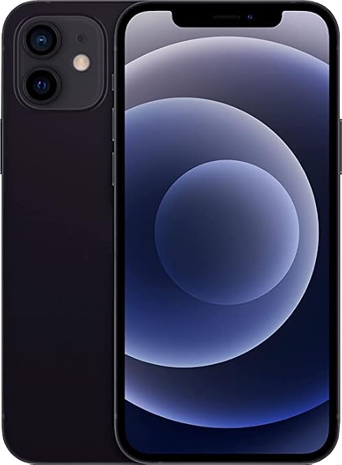Original Rear Back Glass Replacement Compatible with iPhone 12 Mini 5.4 inches All Carriers with Pre-Installed Adhesive and Repairing iPhone 12 Mini Tool (Black)