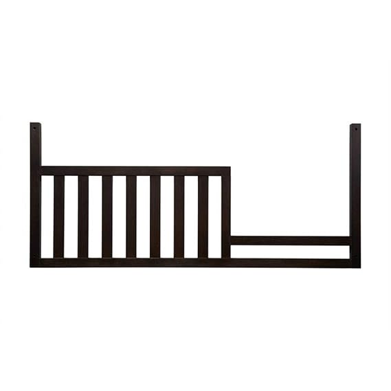 Baby Cache Glendale Toddler Guard Rail, Charcoal Brown