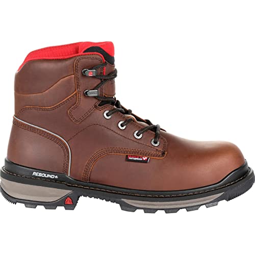 ROCKY Mens Rams Horn Waterproof Work Boots
