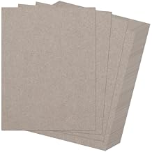 20 Pcs Book Board, Binder Board, Cover Board, Heavy Duty Chipboard for Book Binding, DIY Cardboard (5 x 7 Inch 22PT)