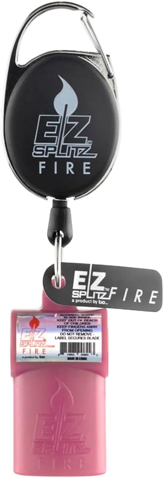 EZ Splitz FIRE Cigarillo Splitter - 1 Count (Pink)