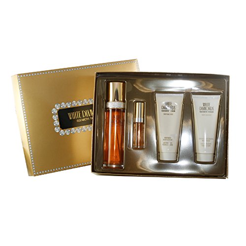 White Diamonds For Women By Elizabeth Taylor 4 Pc. Gift Set
