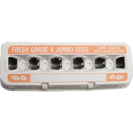 FarmTek Jumbo Egg Cartons, 200 Count