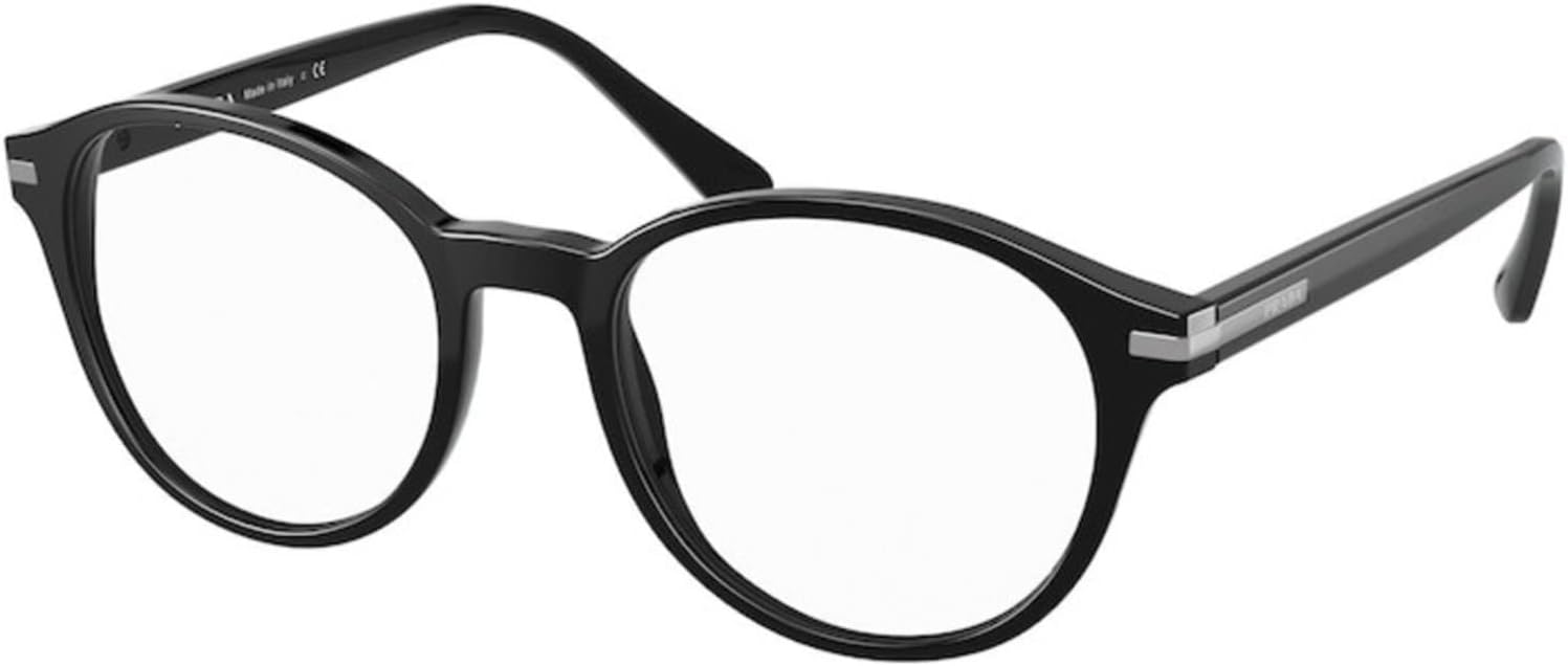 Prada PR 13WV Mens Eyeglasses Black 51