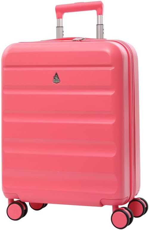 Aerolite 55x40x20 Expandable Ryanair Priority Cabin Suitcase, 4 Wheels