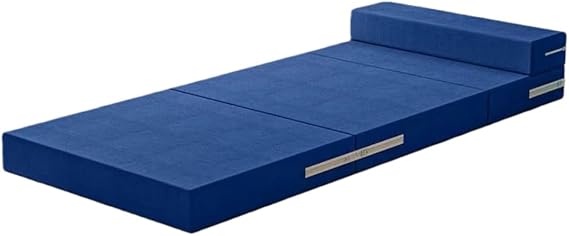 Nap Mat Folding Mattress Office Tatami Floor Sleeping Car Pillow Portable Space Saver