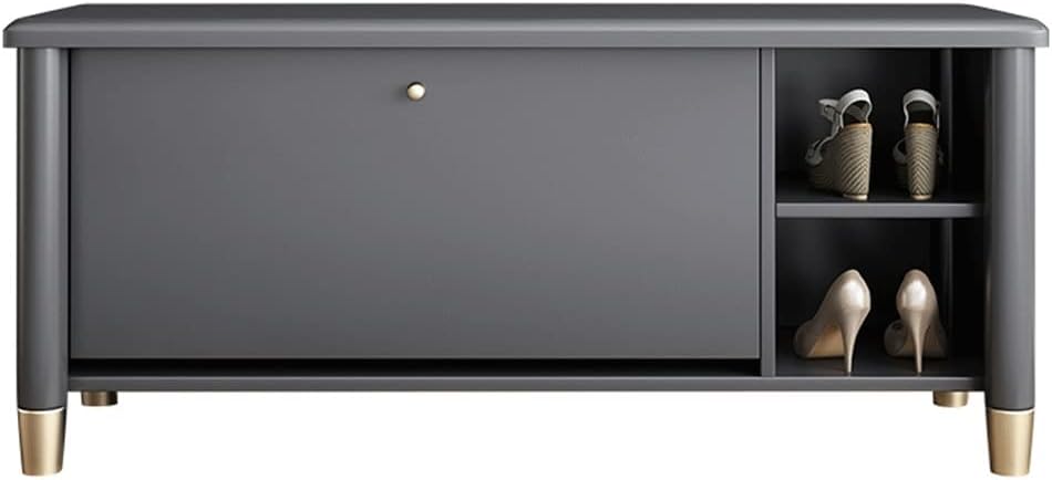 Multi Storage Shoe Bench Home Shoe Rack Bench With Clamshell Drawer Cabinet For Living Room Porch Corner Shoebench For Corridor Shower Stool For Inside Shower Shoe Organizer