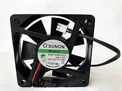 KDE1206PHV2 12V 60mm Fan KDE1206PHV2 12V 1.0W 6015 Silent Fan